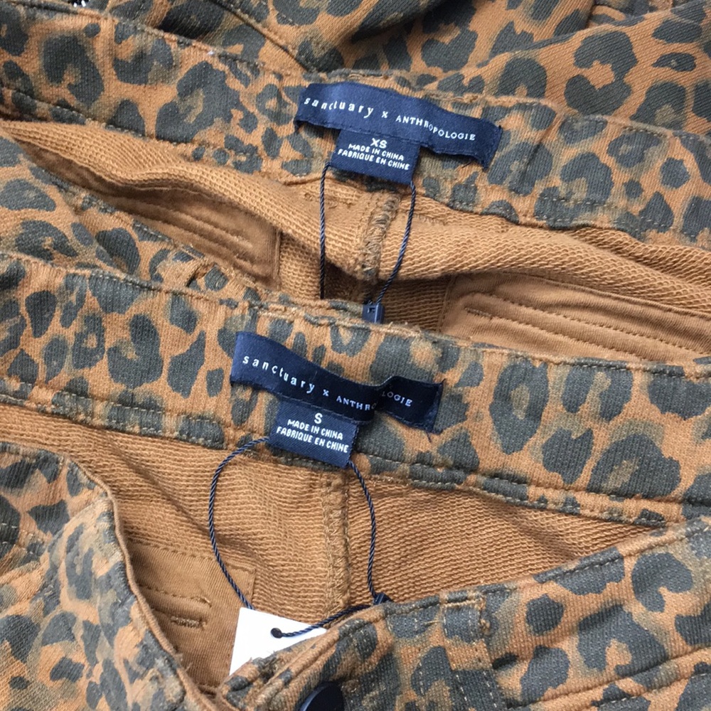 Sanctuary + Anthropologie Leopard Joggers - Picture 5 of 9